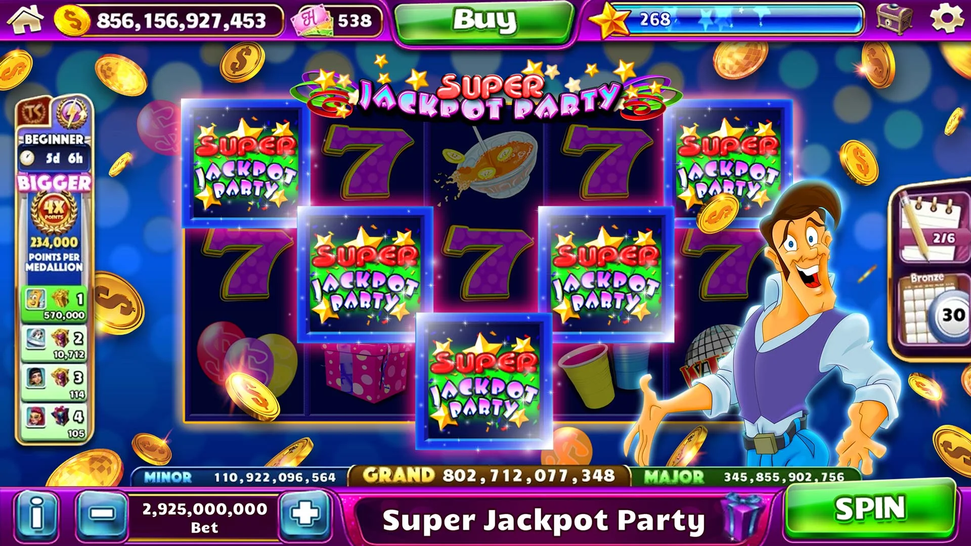Ảnh chụp màn hình ứng dụng Netwin Casino - Danh sách trò chơi